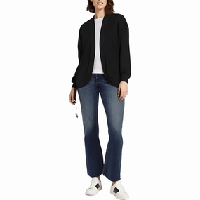 Abrasion Resistant Edging Cold Day Ready Sean Cocoon Cardi Womens Solid Knit Cardigan Sweater