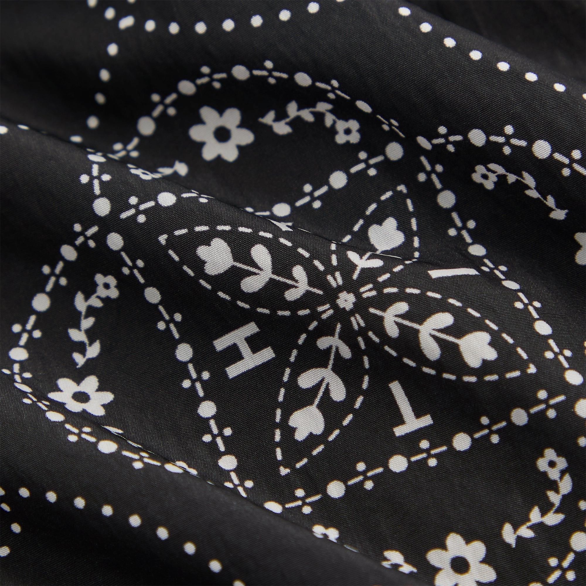 Reinforced Hems Anti Static Lining Kith Kids Printed Mini Cargo Skirt - Black