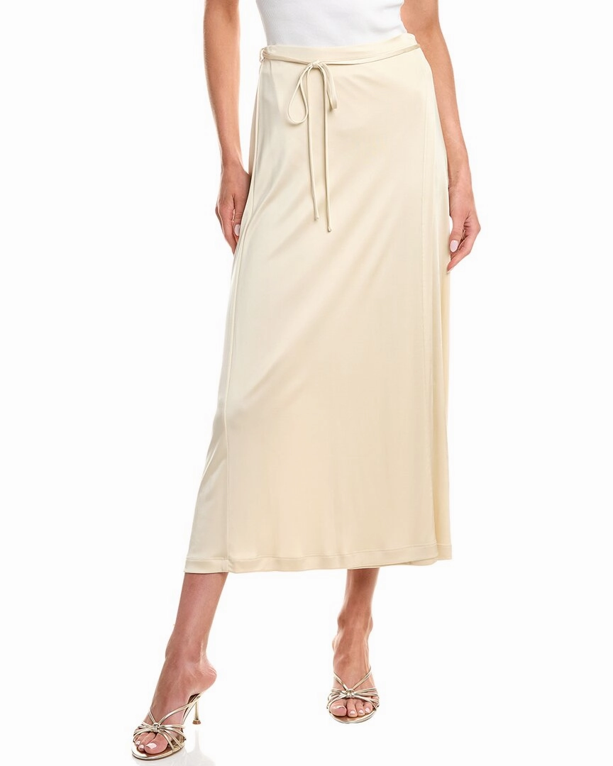 Helmut Lang Wrap Skirt Neutral Tones City Mood
