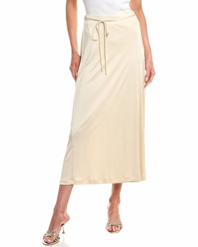 Helmut Lang Wrap Skirt Mix Culture Slip Resistant Waist