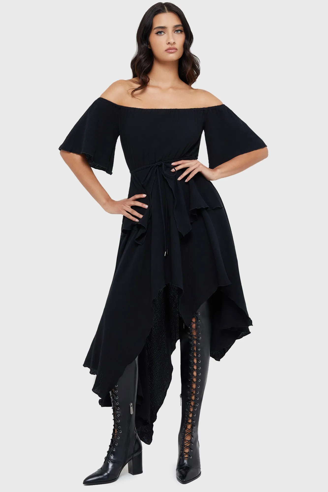 Airy Fit Wicked Dahlia Dress
