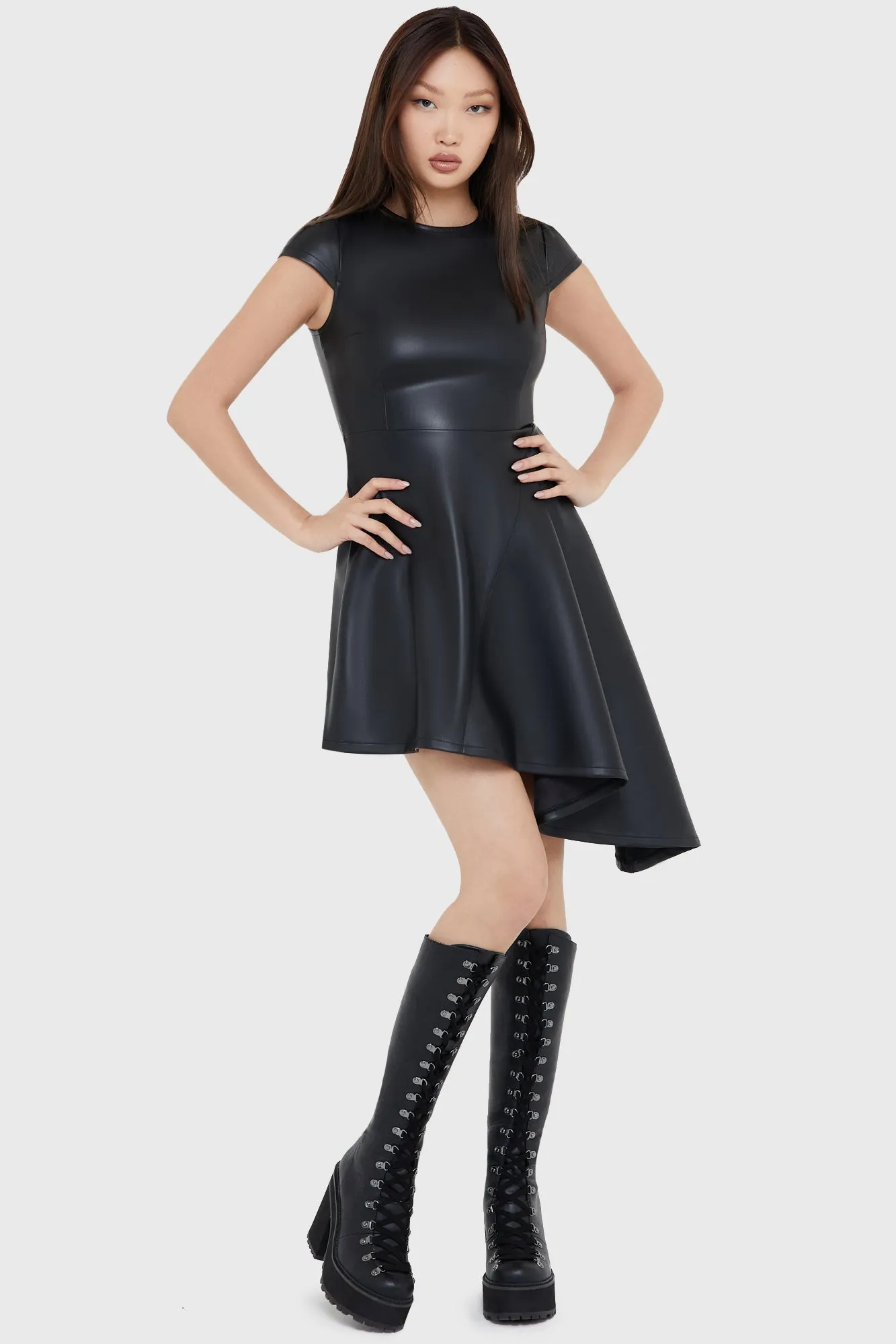 Linen Love Polished Motion Ashfall Dress