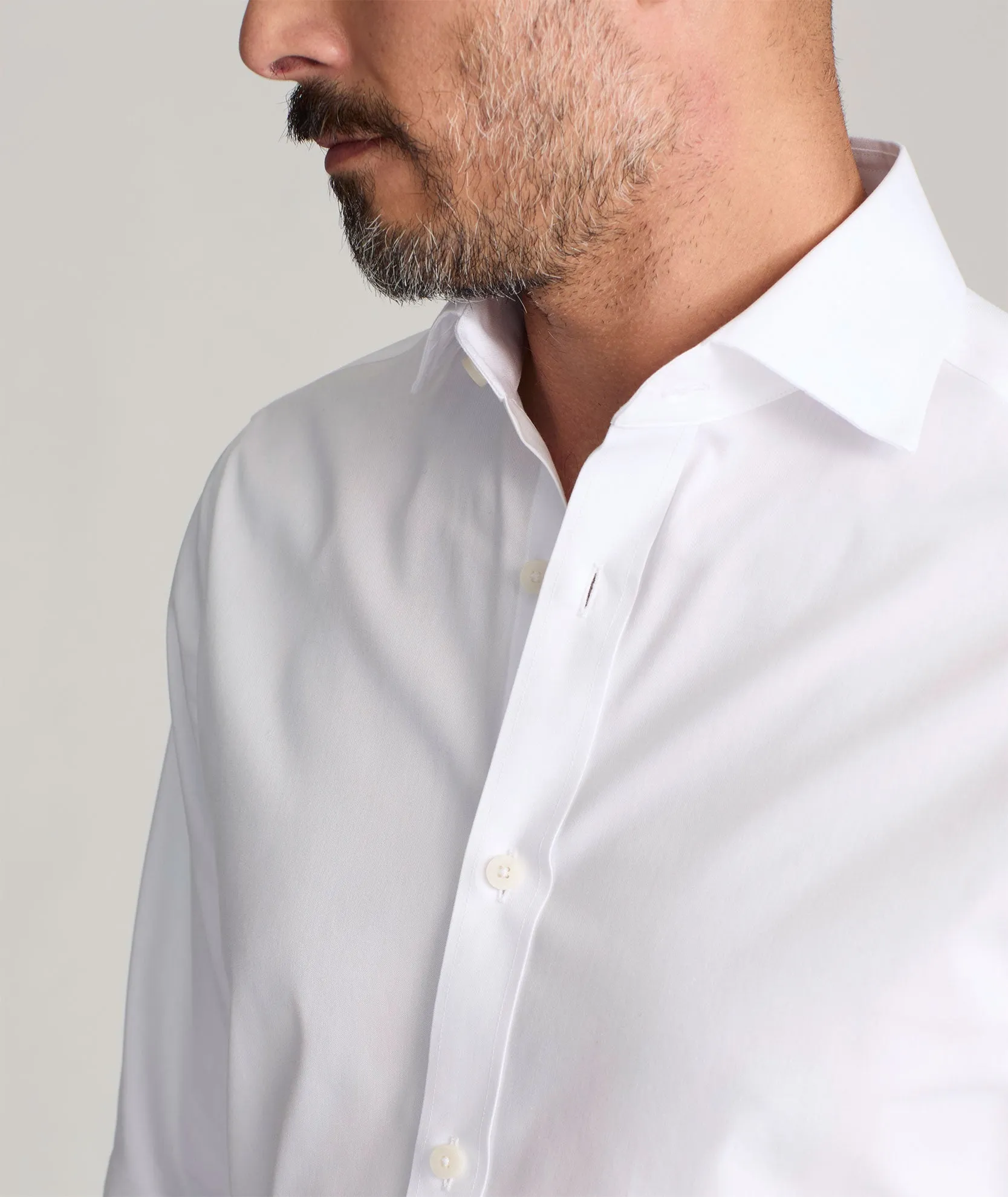 Wrinkle-Free Dress Shirt Chic Look Dynamic Design