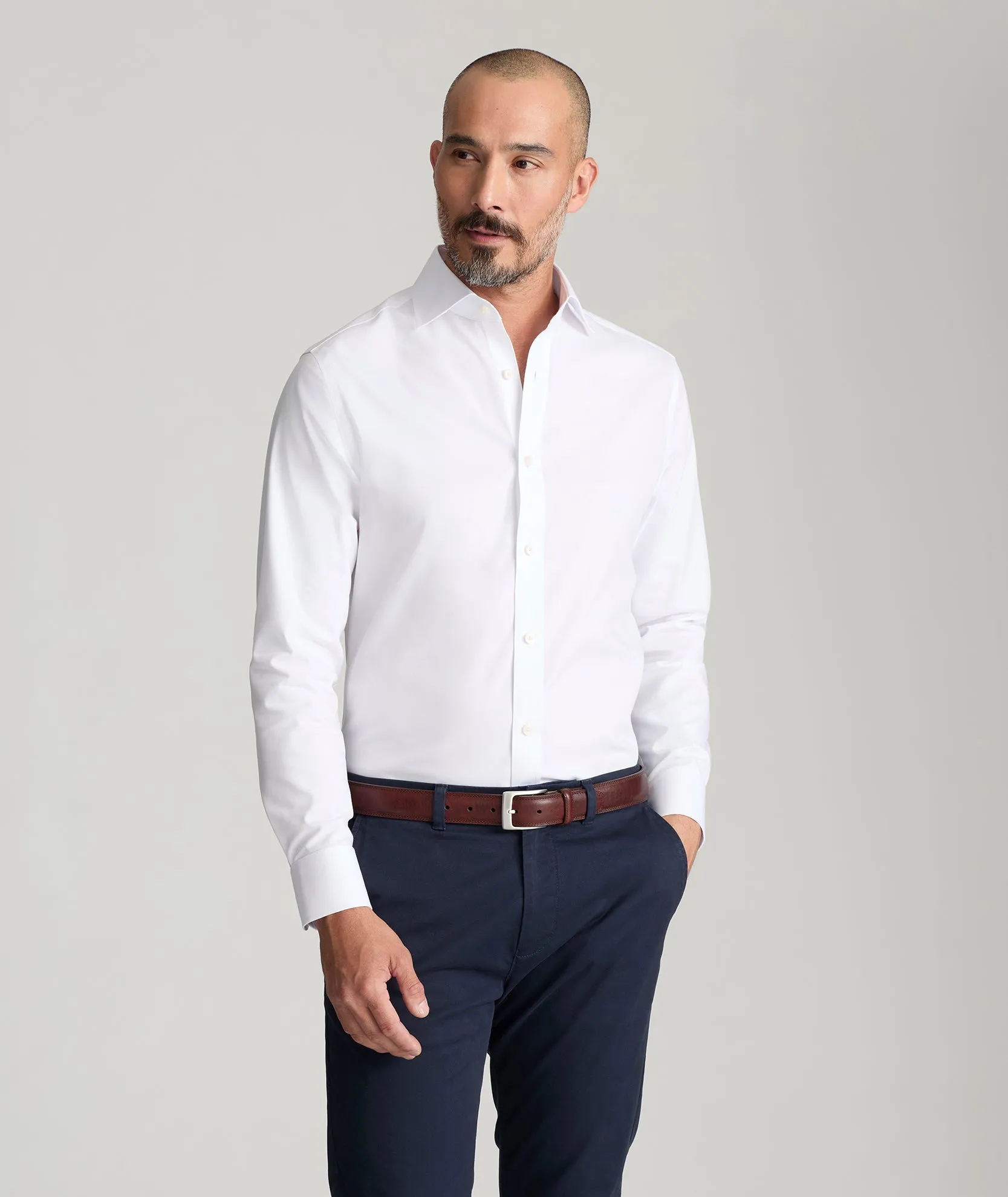 Wrinkle-Free Dress Shirt Premium Feel