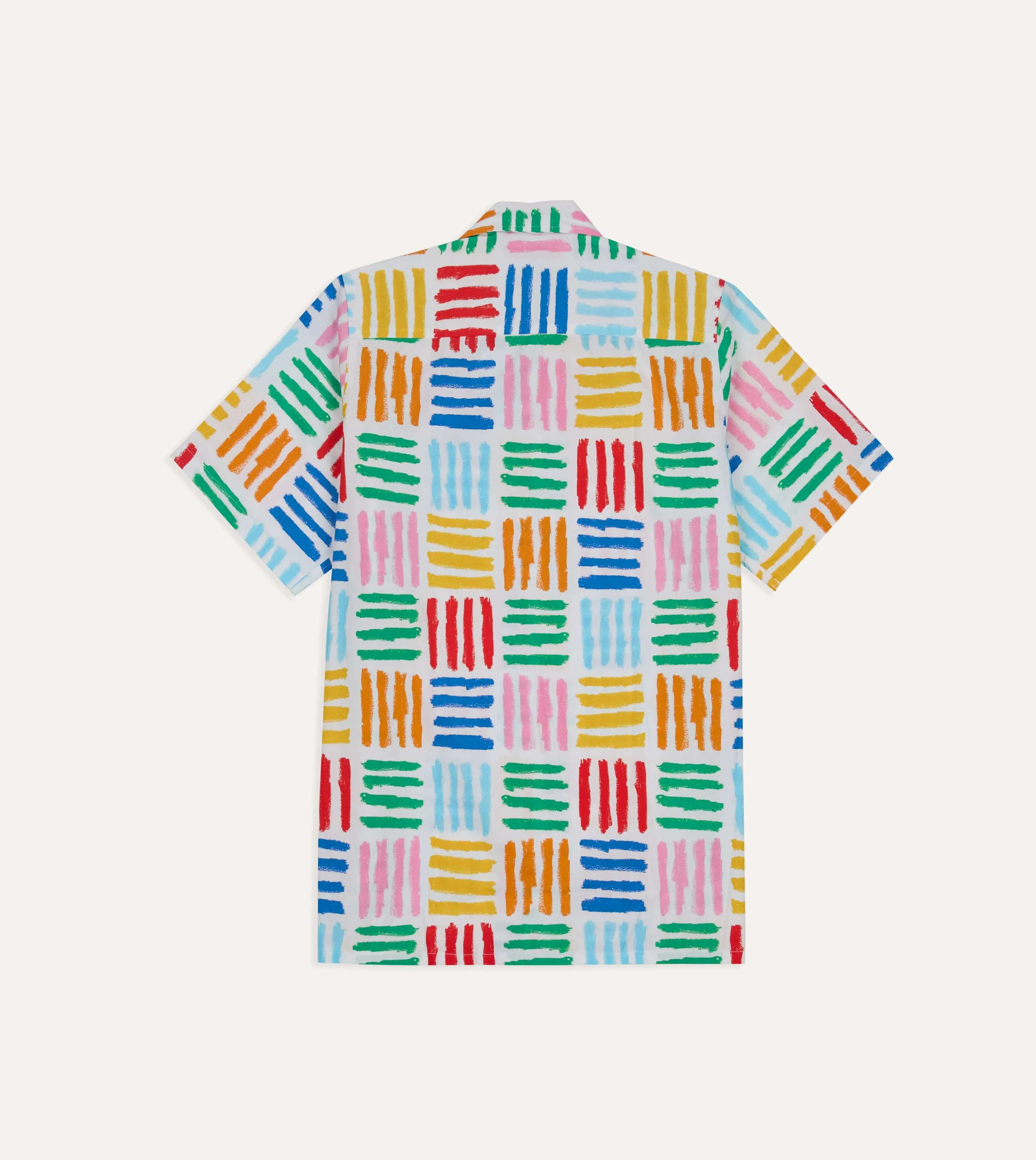 Travel-friendly Michael McGregor for Drake's Check Camp Collar Shirt