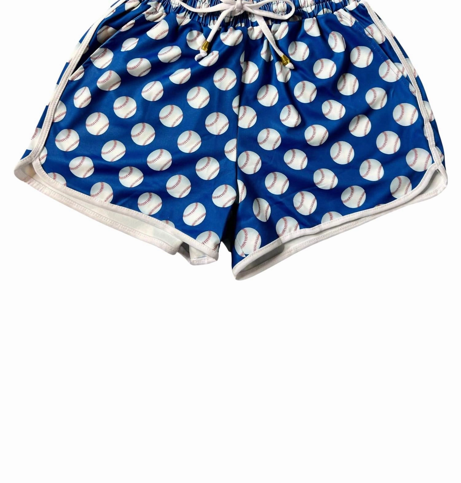 Women's Baseball Everyday Shorts In Blue UPF Protection