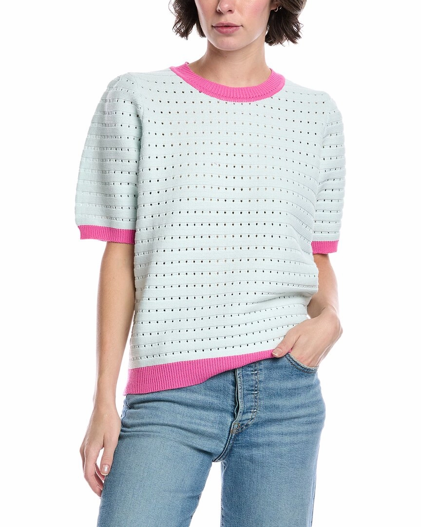 FATE Pointelle Sweater Comfy Knitwear Look
