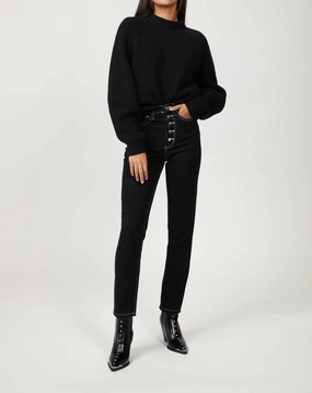 Fifi Sweater In Black Warm Essentials Minimal Style