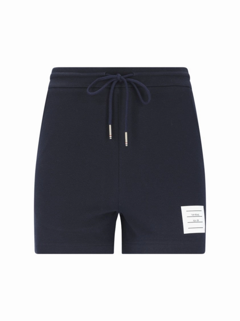 night out outfit Sports Shorts "Stripe"  Navy