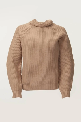 Fashionable Layer Chic Style Fiona Sweater In Camel
