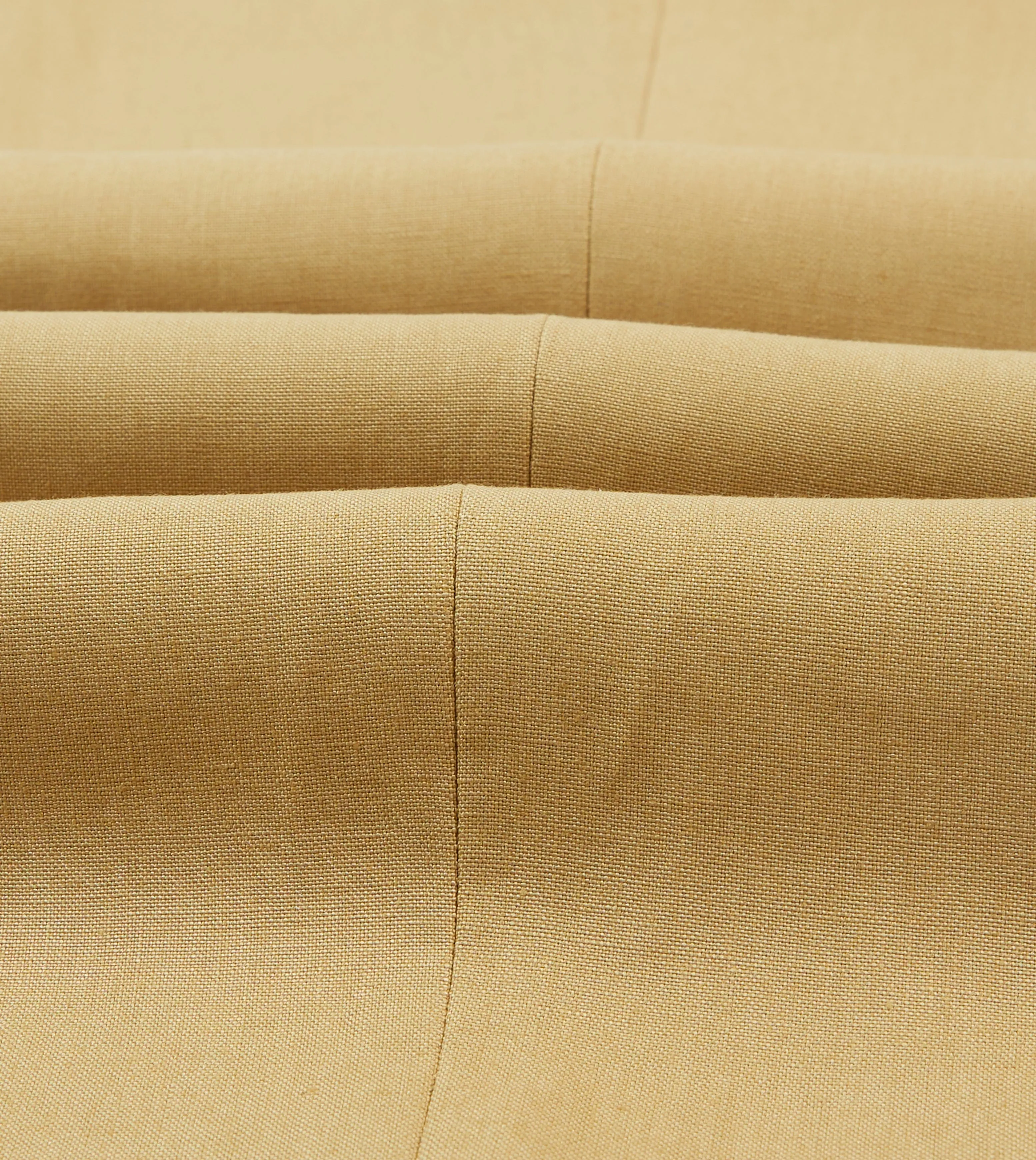 Comfortable Fit Wear Low Bulk Material Sand Irish Linen Single Pleat Trouser