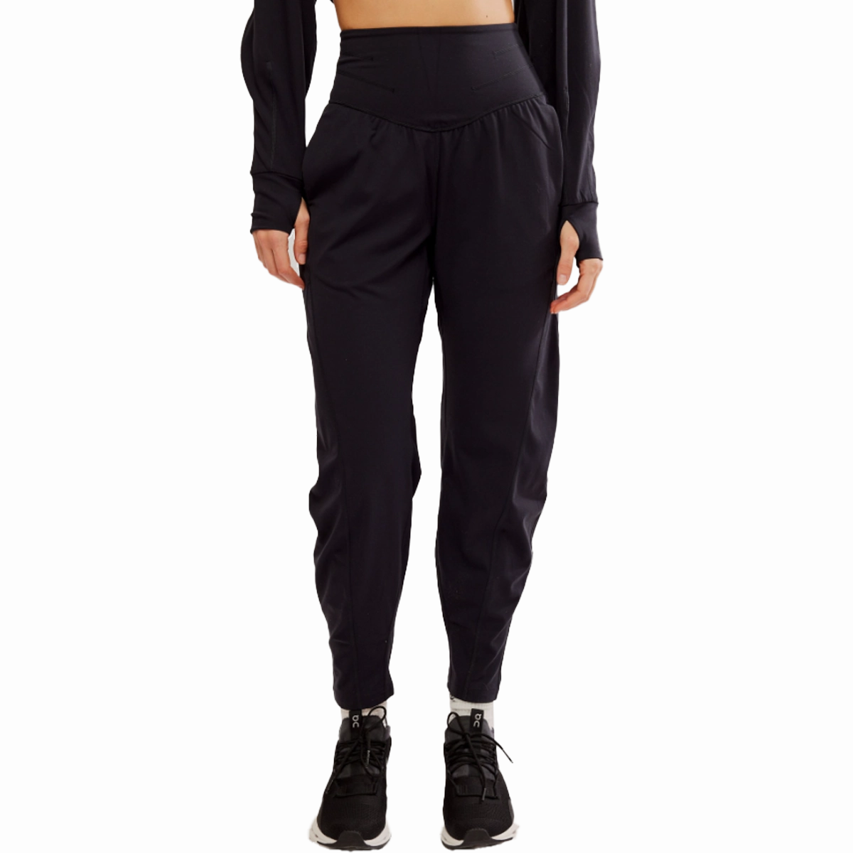 Women's Never Better Structured Sweatpants GussetedCrotch Casual Must-Have