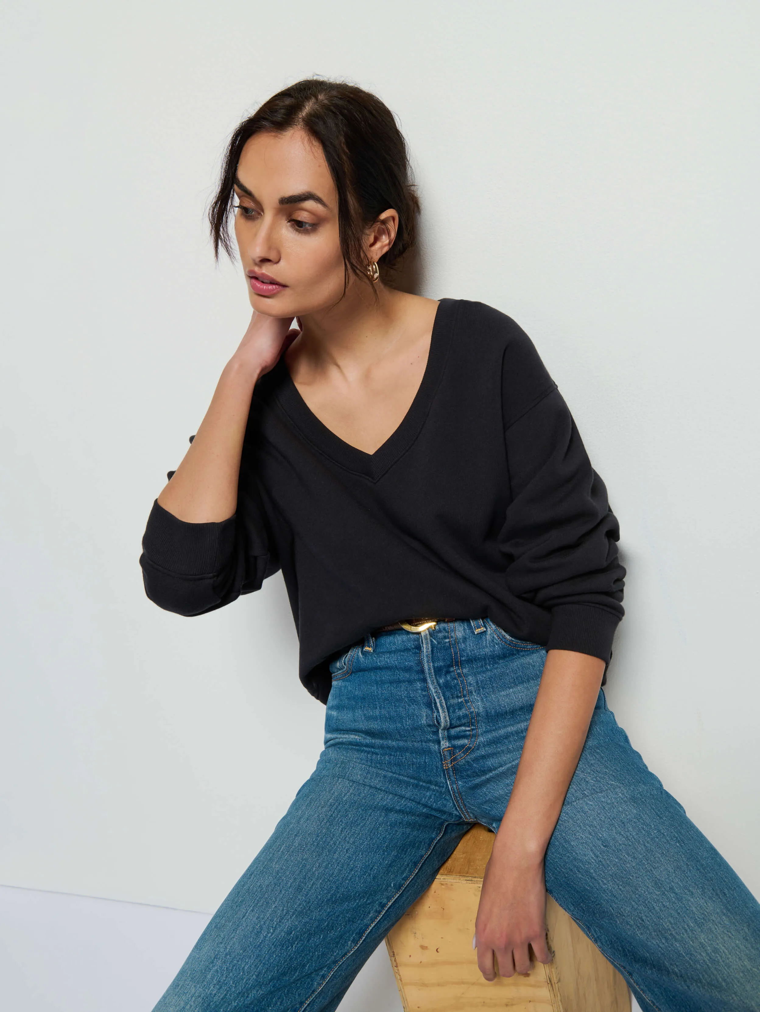 Calm Outfit Wyatt Sweatshirt - Black