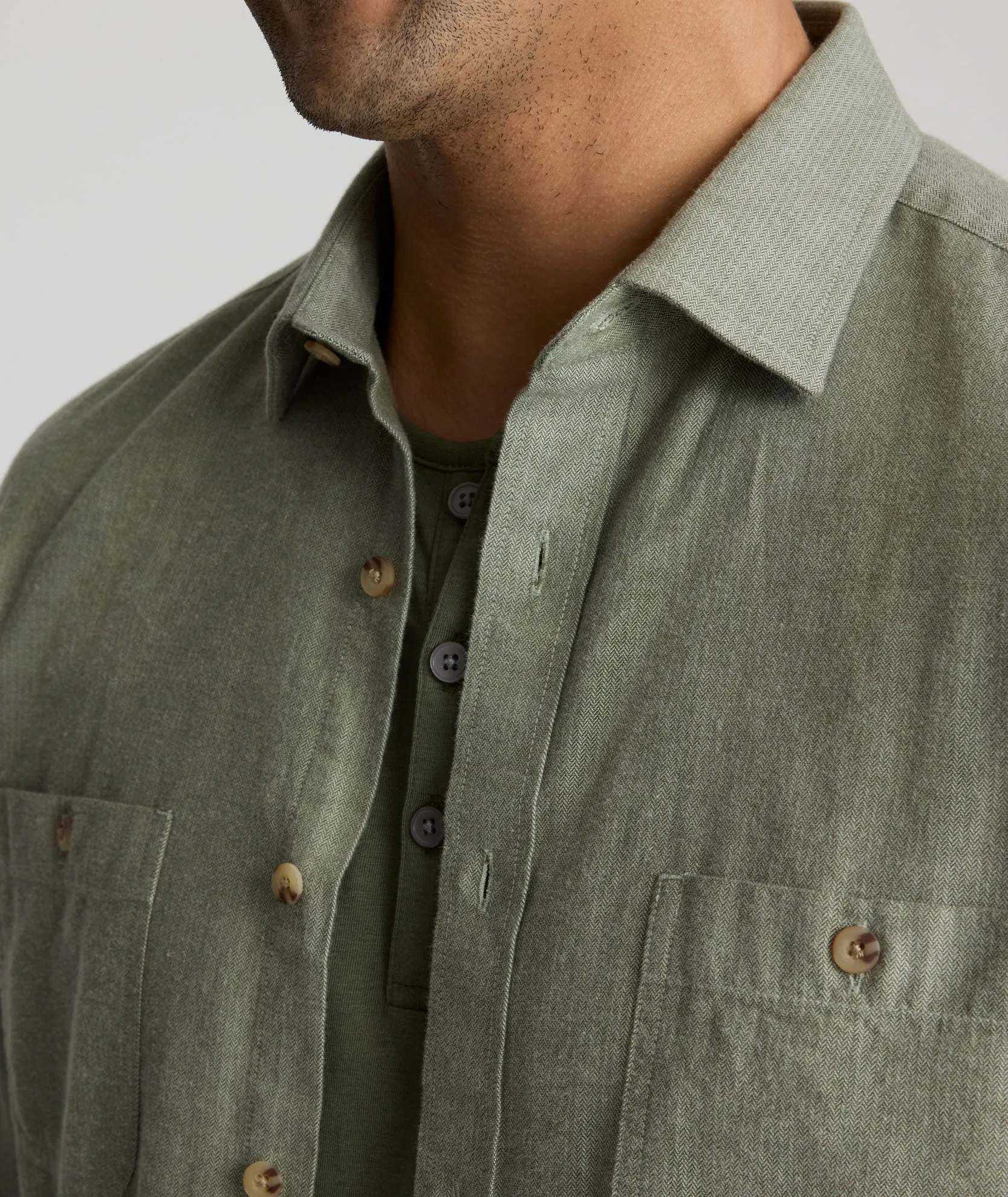All-Weather Ready Flannel Hemsworth Shirt