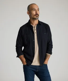 Flannel Hemsworth Shirt Distressed finish