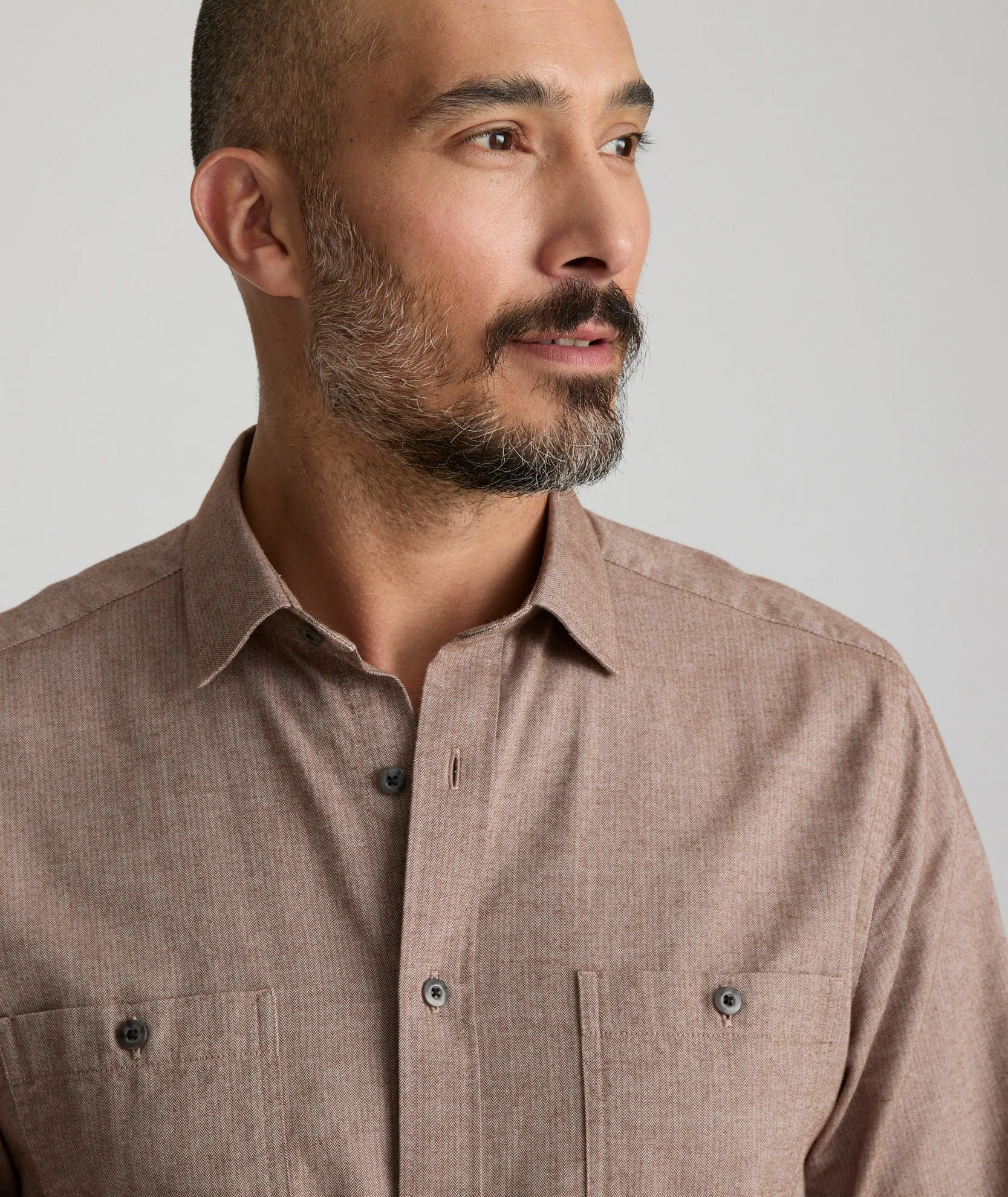 Flannel Hemsworth Shirt Gender Neutral Modern Fit