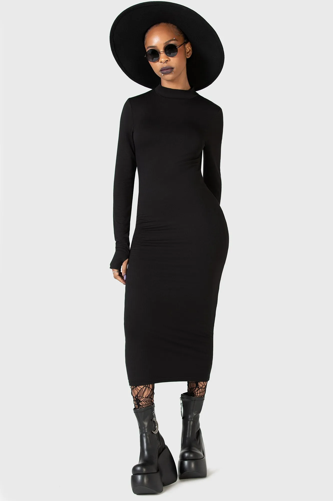 Luxe Appeal Flash Of Presence Midi Dress