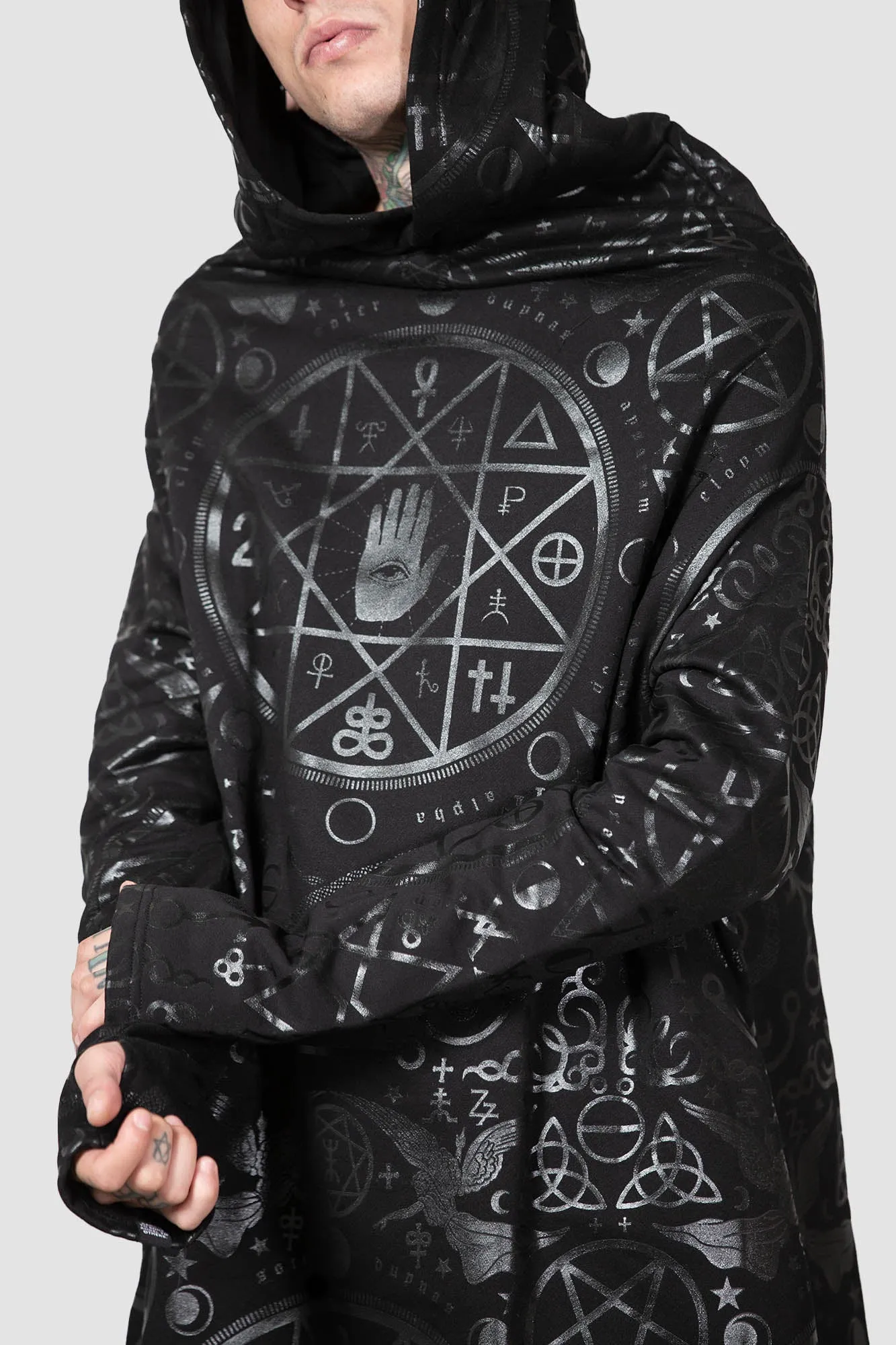 Minimalist Look Cult Ritual Hoodie [B]
