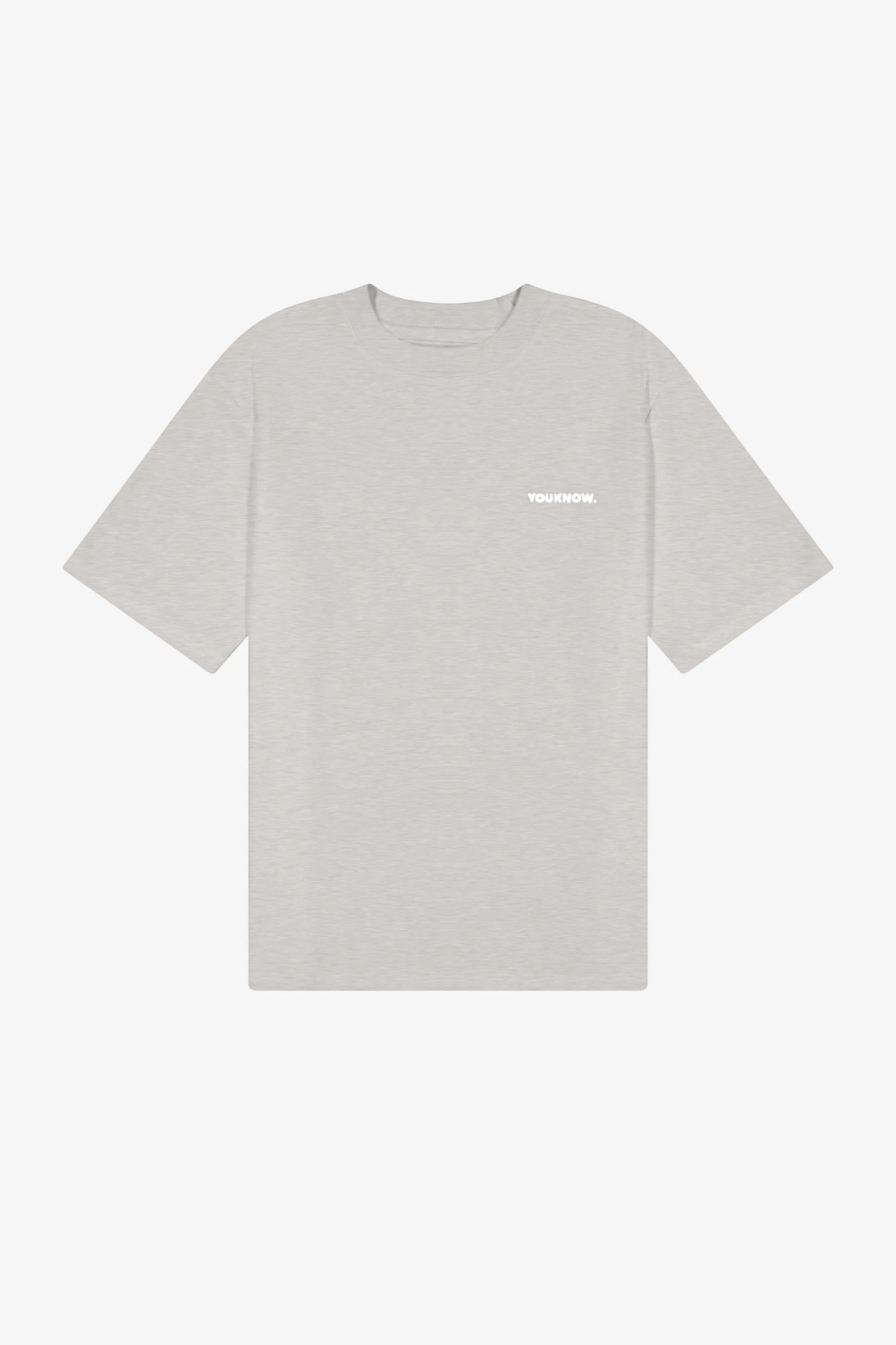 Core Standard Heavyweight Tee | Heather Grey Stylish Details Cozy Touch