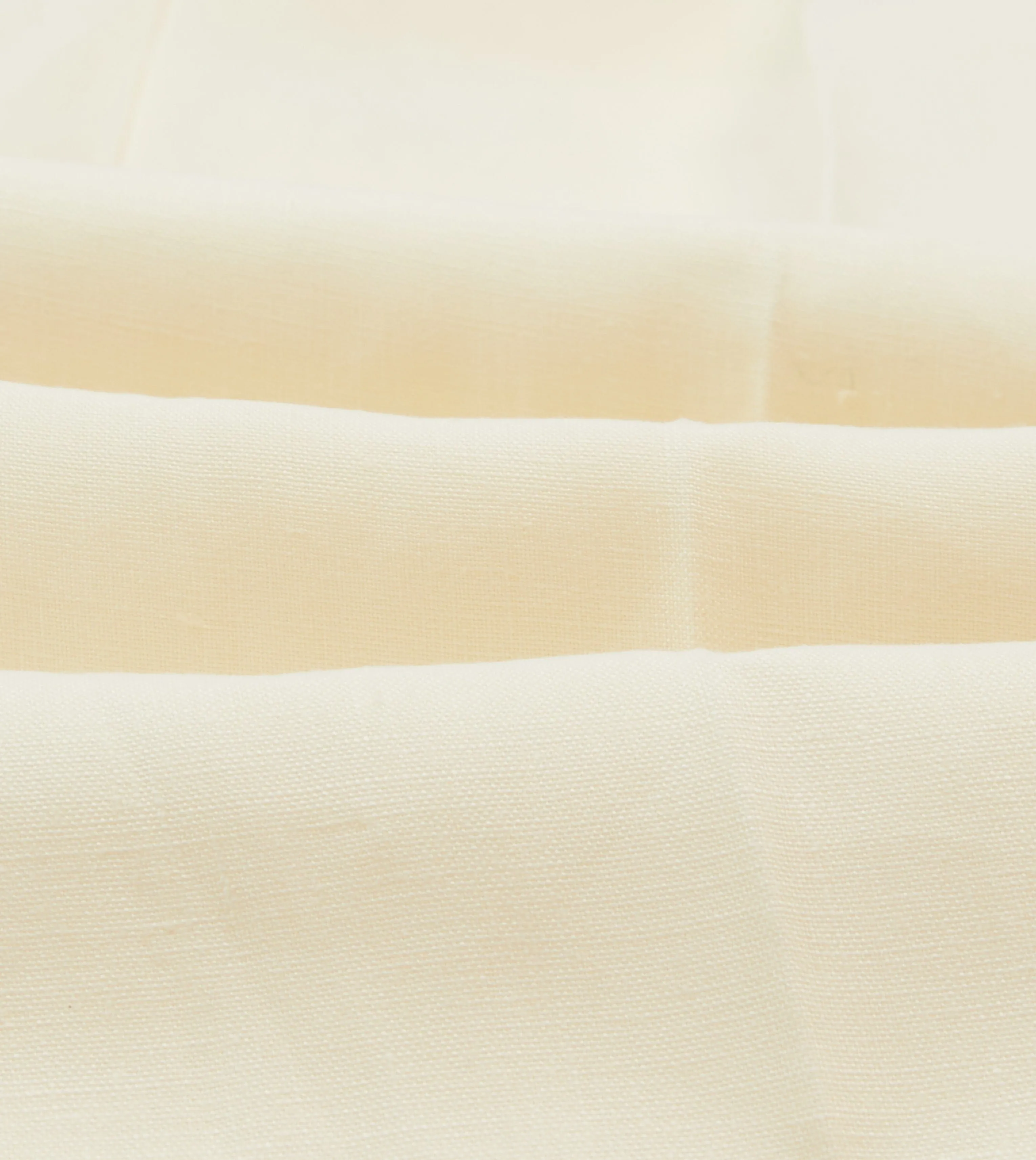 Friction Resistant Fabric Ecru Irish Linen Single Pleat Trouser