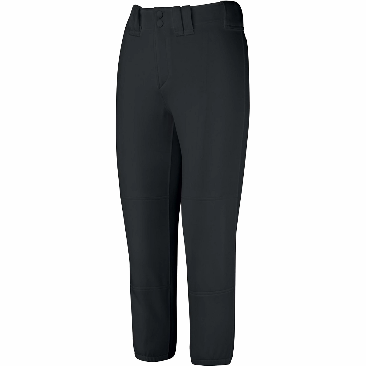 Women's Belted Softball Pant NoiseReducingFabric Non Slip Waistband