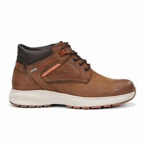 Mens Fluchos Triton Boot in Nuez Easy Walk Slip-On Style