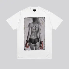 OUT FOR THE COUNT T-SHIRT WHITE Comfy and Versatile