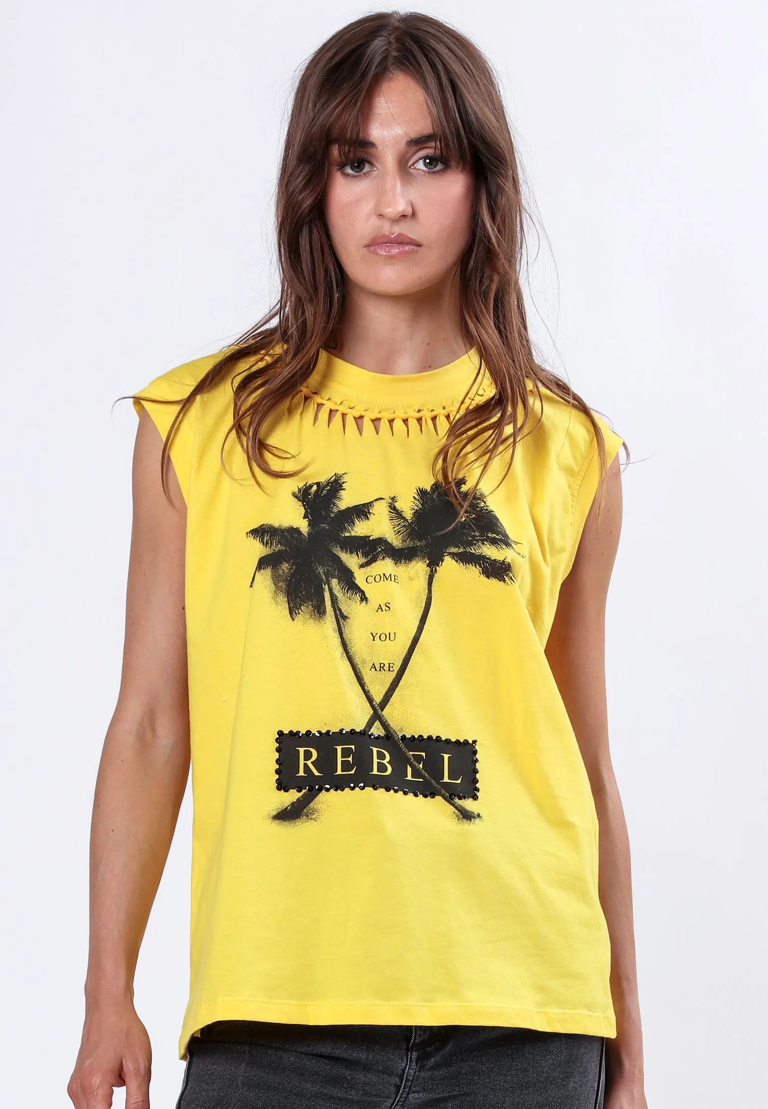 FLINT T-SHIRT BUMBLEBEE Solid Color Comfy Casual Wear
