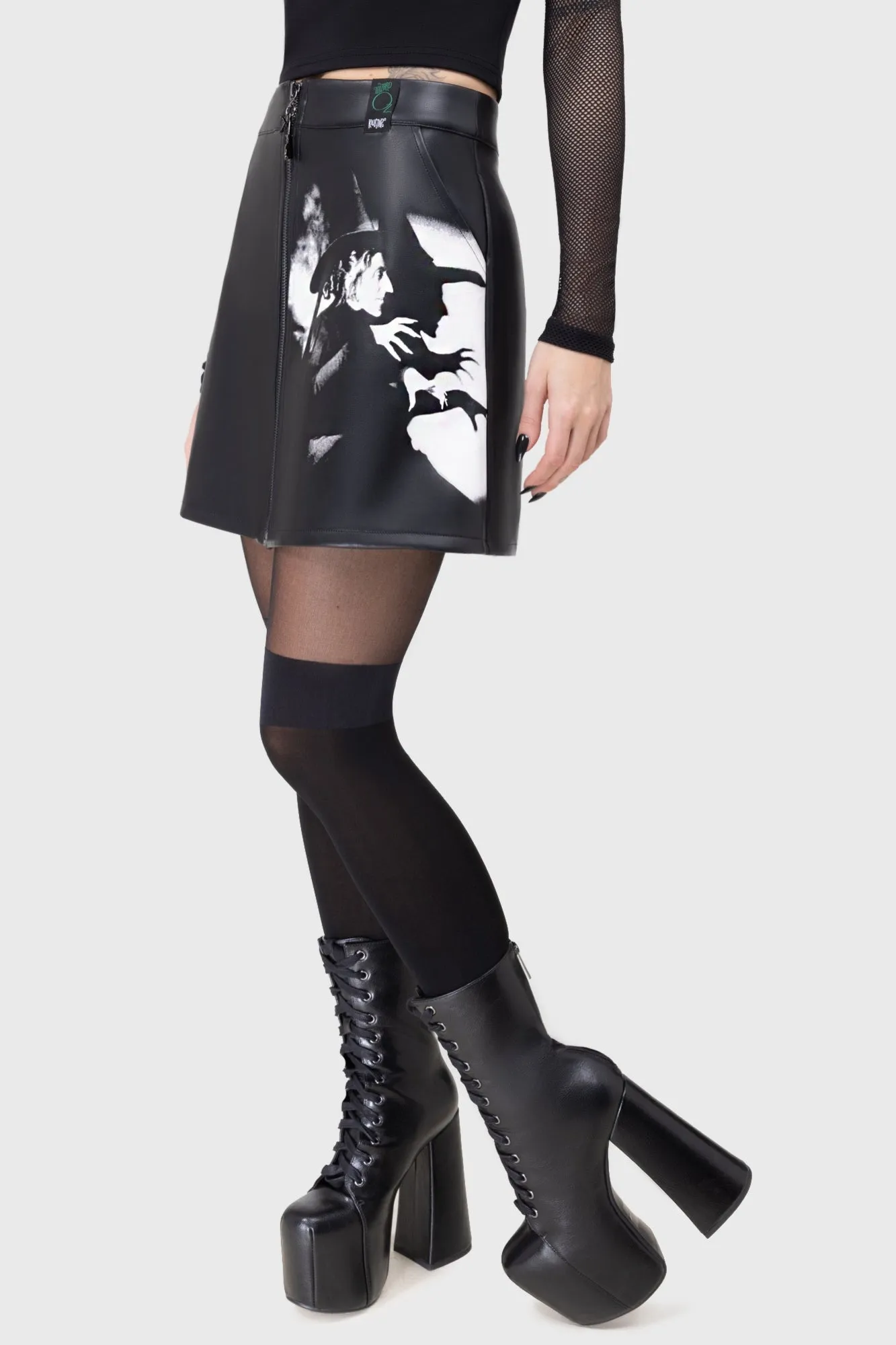 Witch Please Mini Skirt Maxi length
