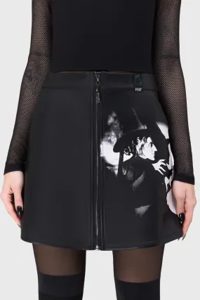 Twist Knot Details Witch Please Mini Skirt