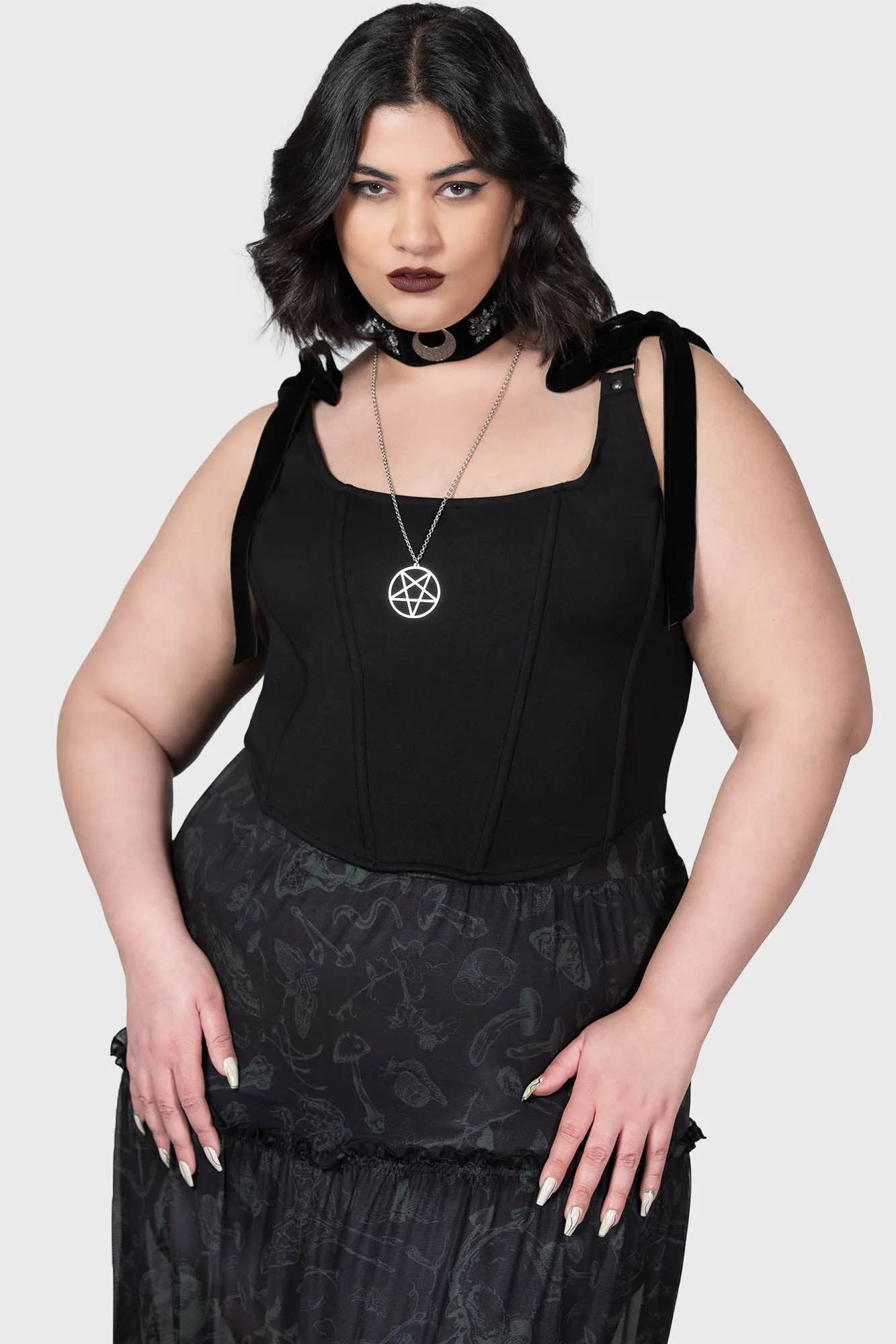Flora Corset Top MultiFunctionalDesign Everyday Jacket
