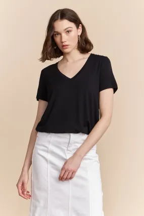 V-neck shirt with drawstring Modern innovation