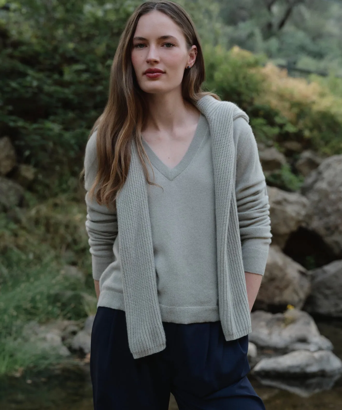 Eco Friendly Dye Flynn Cashmere Sweater