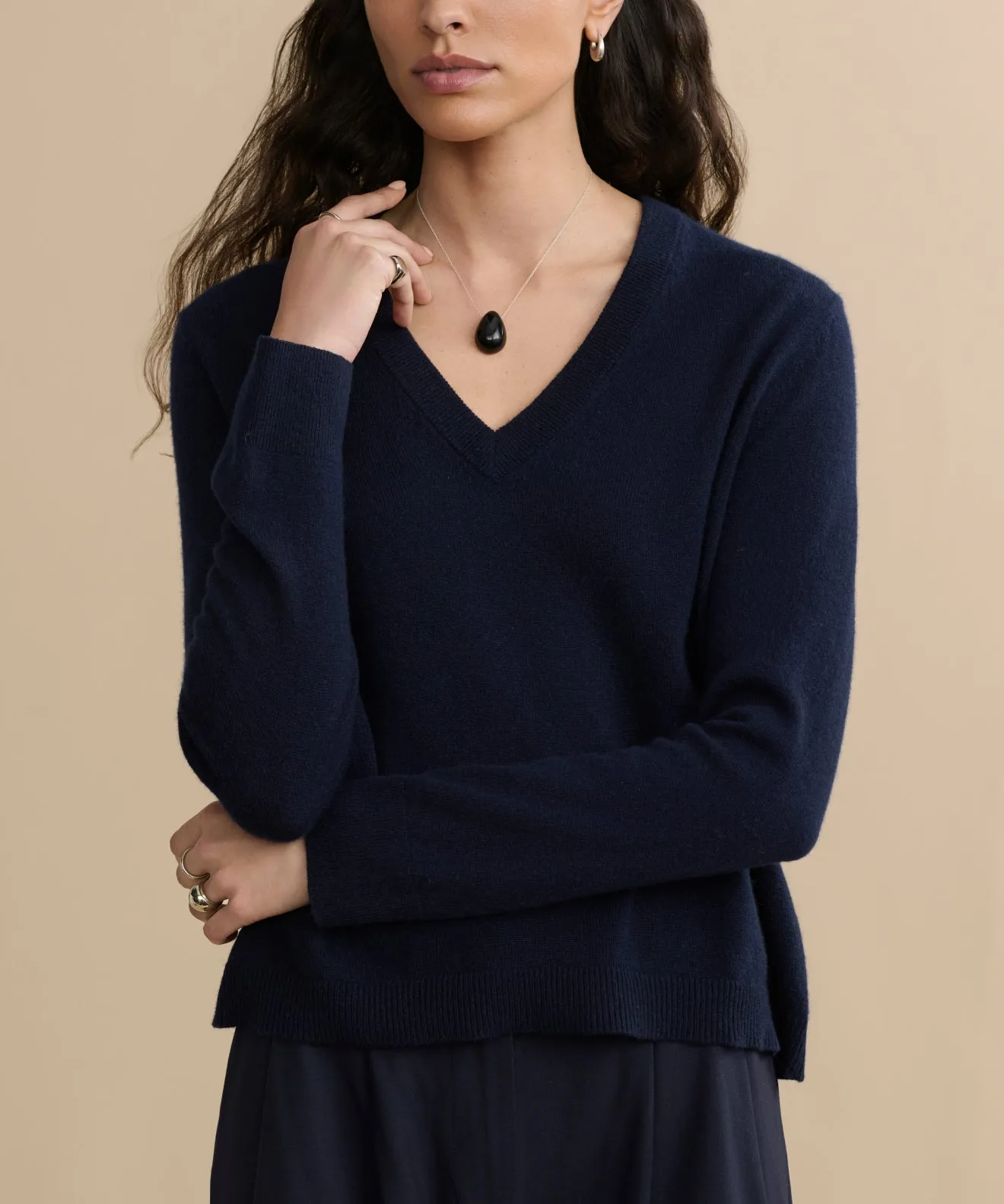 Butter Soft Yarn Everyday Classic Flynn Cashmere Sweater