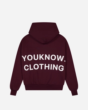Cosyszn Hoodie | Burgundy Beach Walk Power Dressing