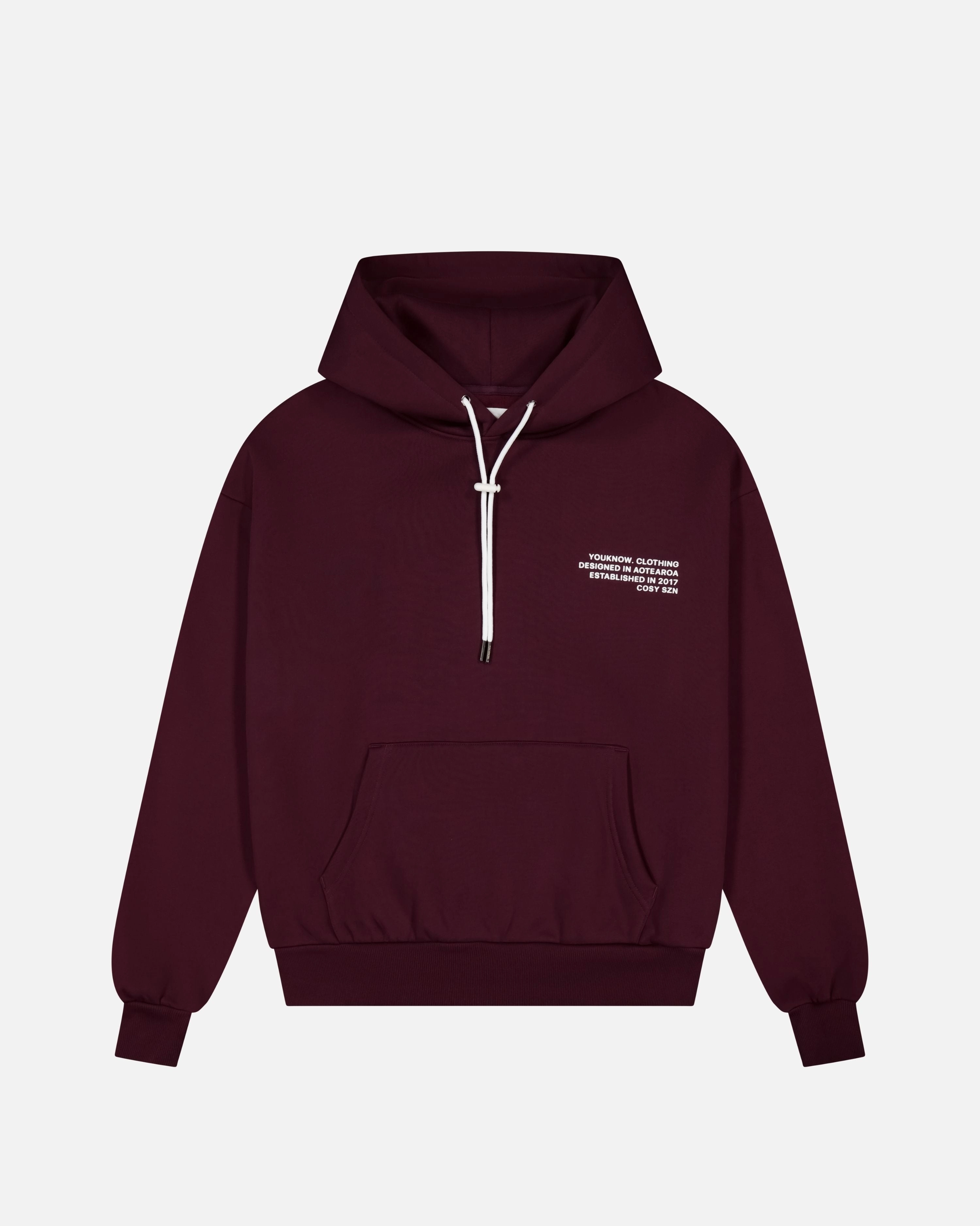 Cosyszn Hoodie | Burgundy Festival wear