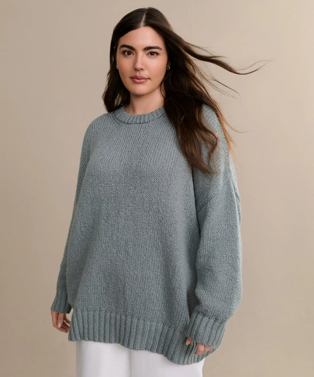 Texture Detail Foster Cotton Sweater
