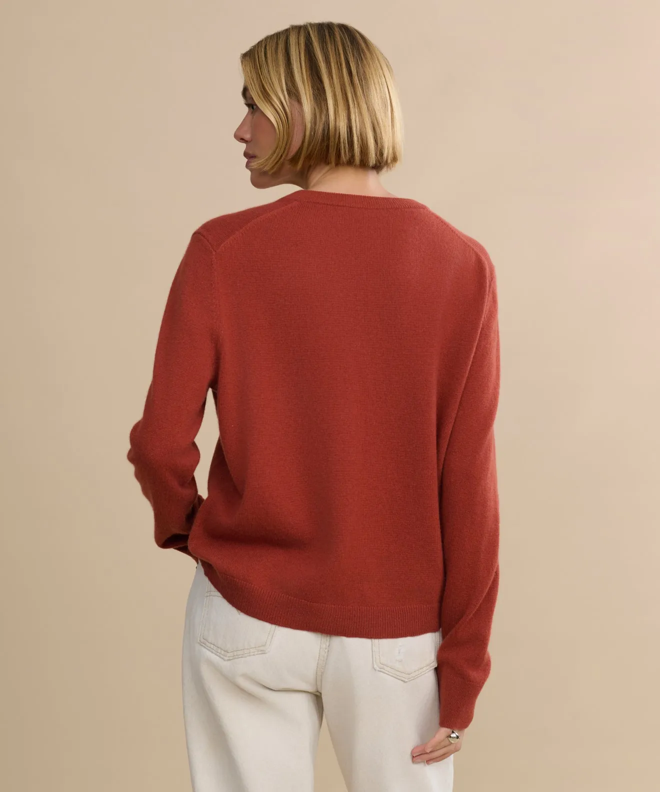 Flynn Cashmere Sweater EcoFriendly Material Blend Easy Draping