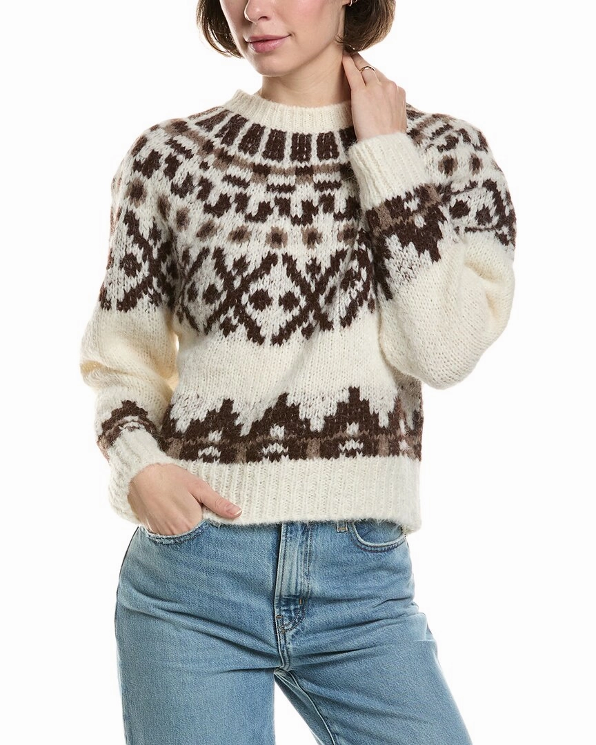 Chic Design Winter Essentials FRAME Denim Fairisle Alpaca-Blend Sweater