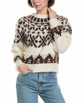 Chic Design Winter Essentials FRAME Denim Fairisle Alpaca-Blend Sweater