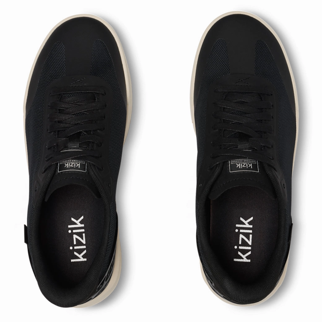 Mens Kizik Austin in Black Chic Style Feet Ease