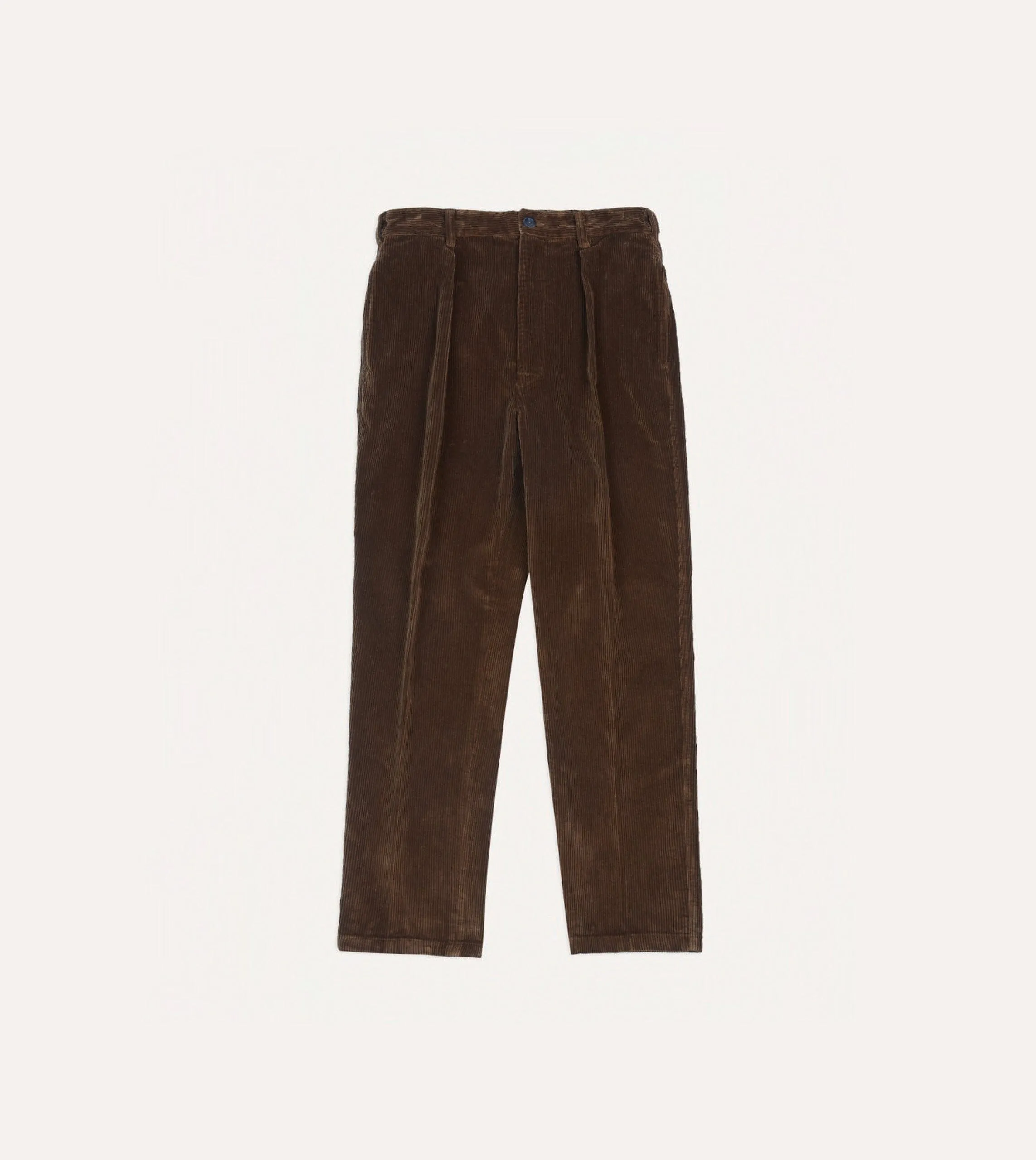 Russet Cotton Corduroy Games Trousers Water Resistant Finish Organic Cotton
