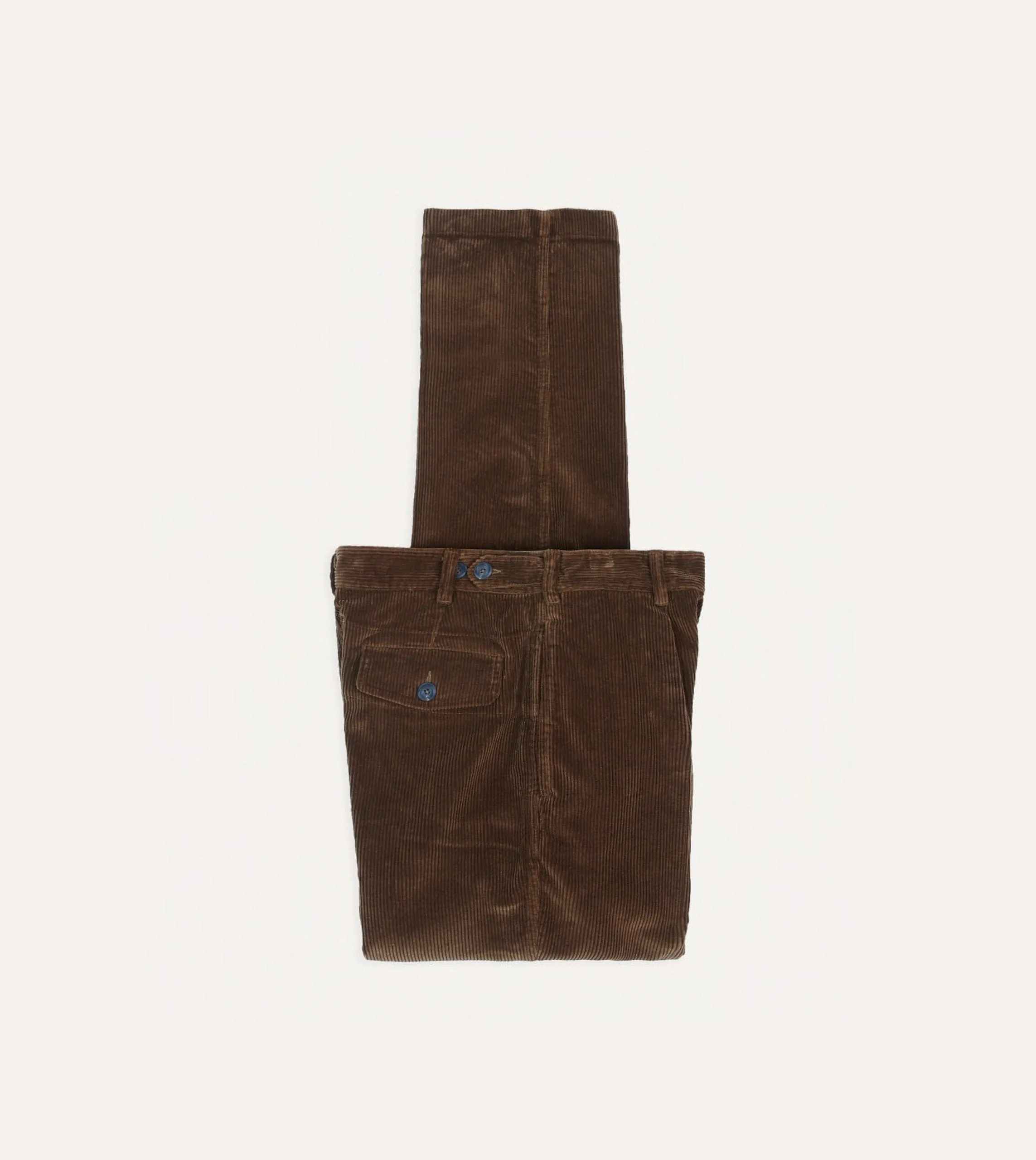 AntiPilling Russet Cotton Corduroy Games Trousers
