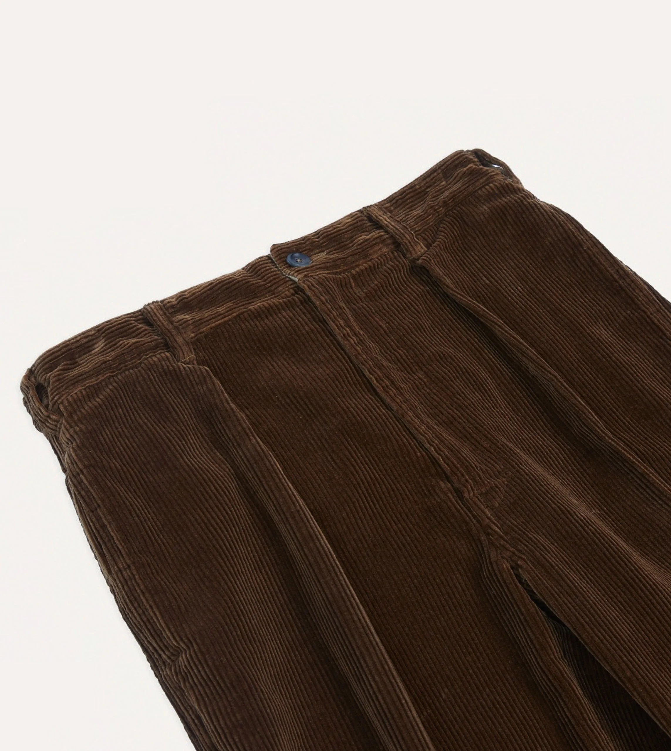 RecycledPolyester Russet Cotton Corduroy Games Trousers