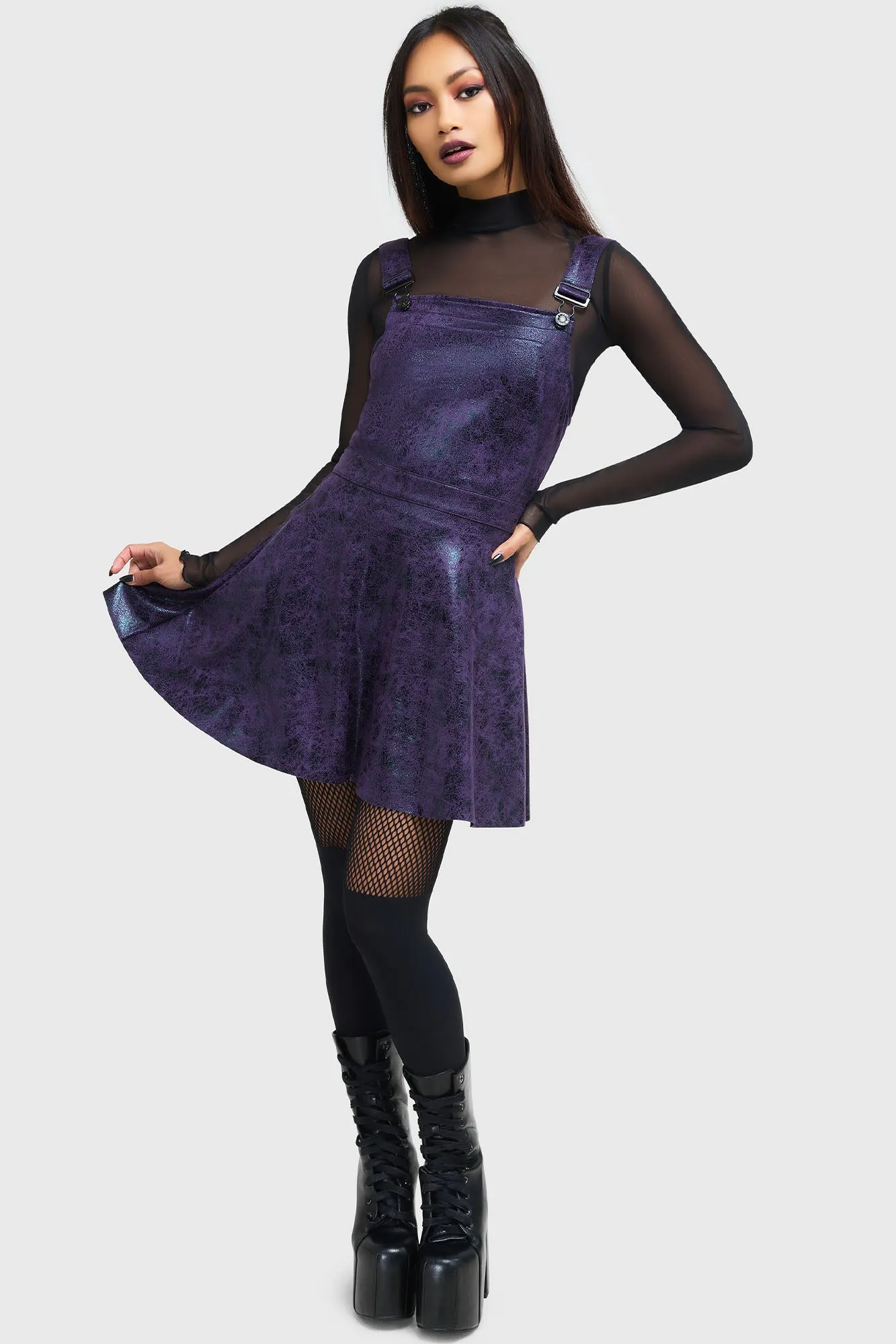 Paryce Alive Pinafore Dress Warm Undertone