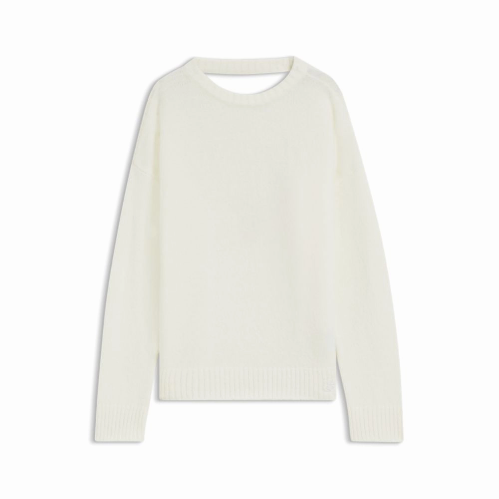 Luxury Knit Gallery Collection oversized-fit sweater in a wool blend
