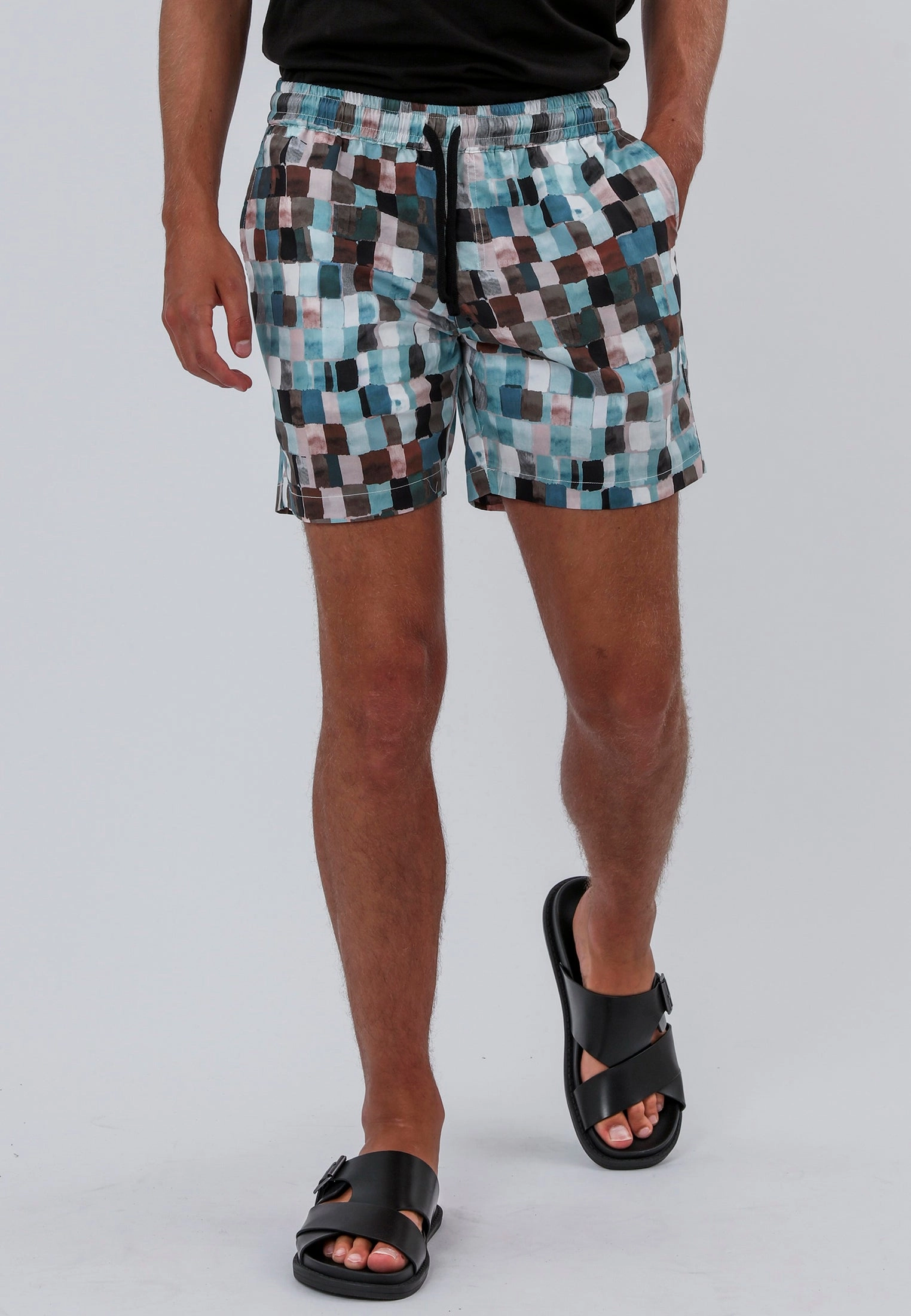 GALLERY SHORTS MULTI Rubberized Waistband