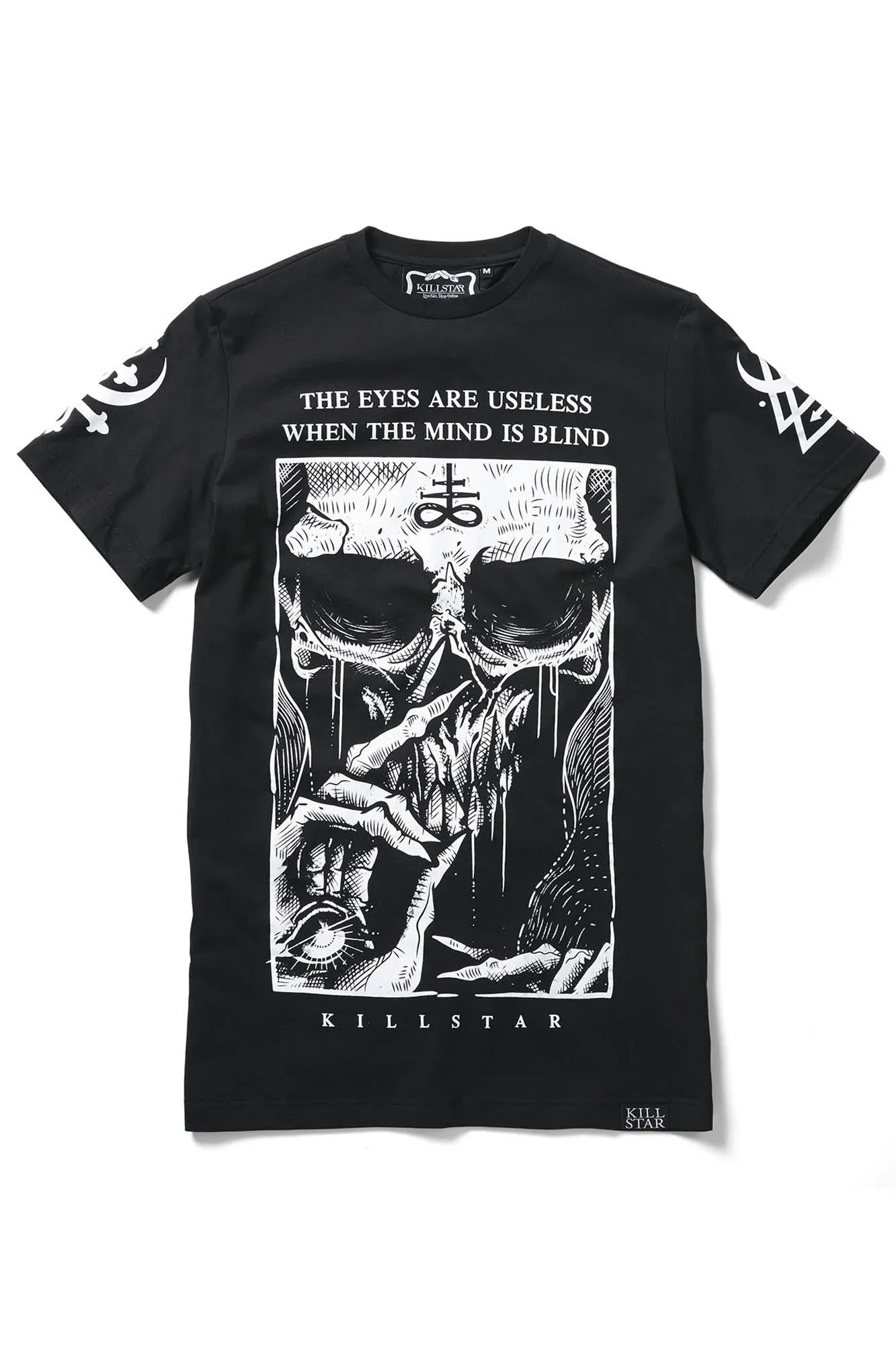 Casual Chic Look Blind Mind T-Shirt [B]