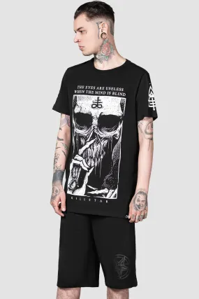 Blind Mind T-Shirt [B] Street Casual Look