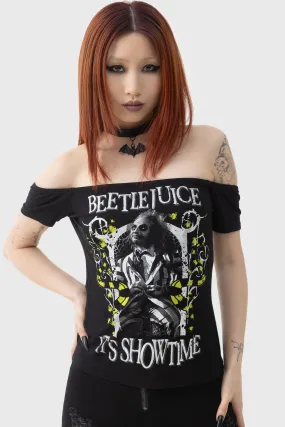 print design Cozy And Warm Ghost With The Most Bardot Top